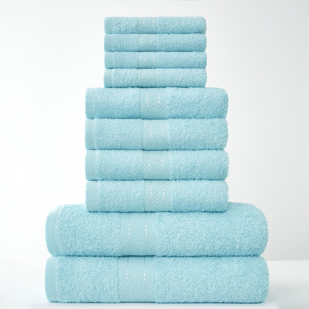 Toronto 10Pcs Bale Set - Aqua