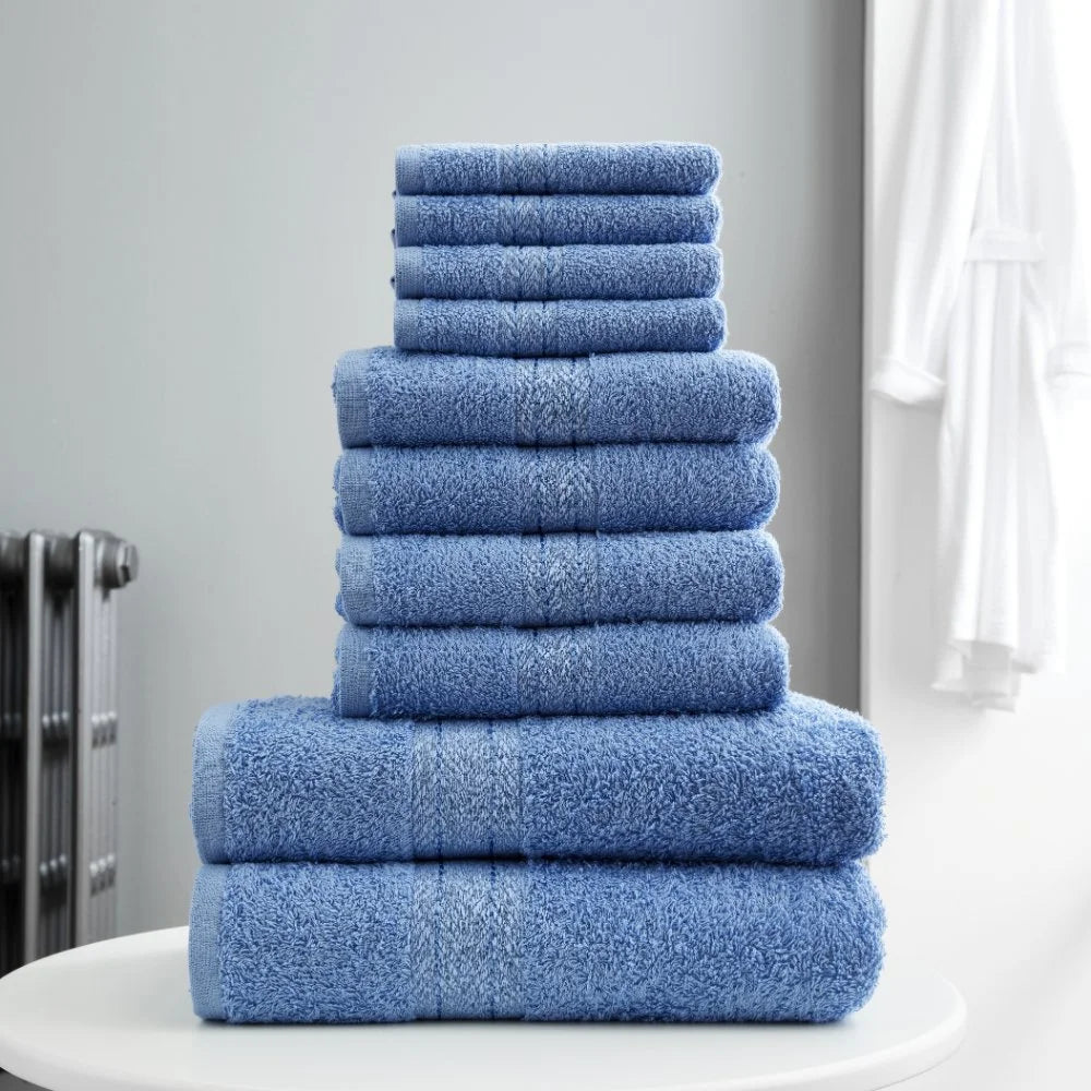Toronto 10Pcs Bale Set - Blue
