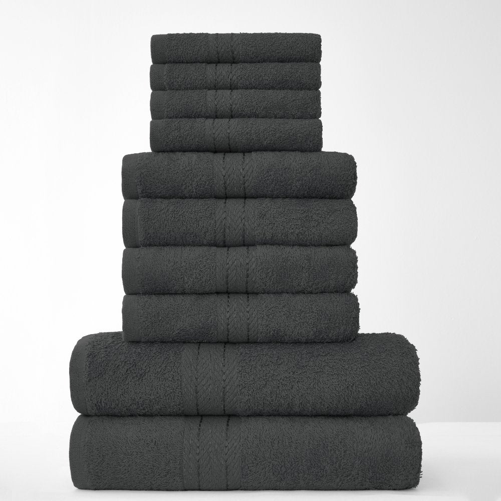 Toronto 10Pcs Bale Set - Charcoal