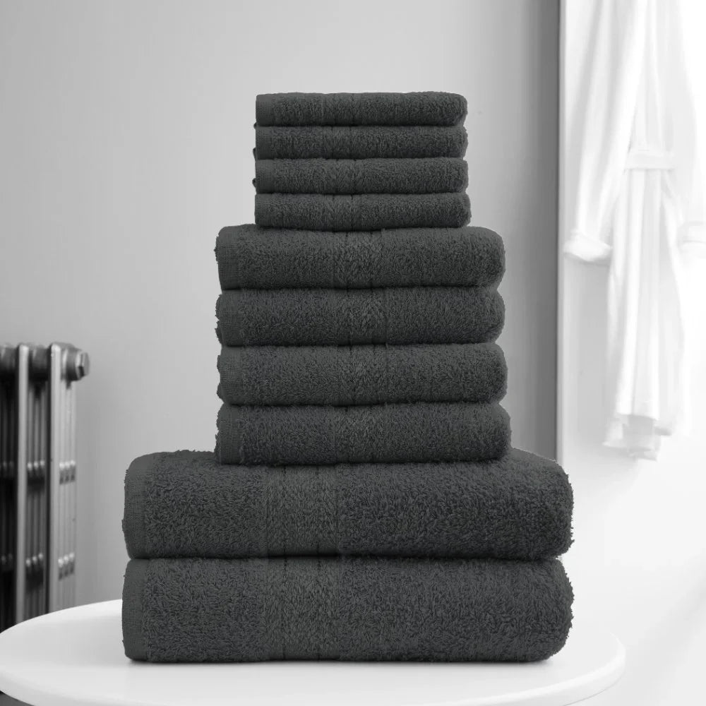 Toronto 10Pcs Bale Set - Charcoal