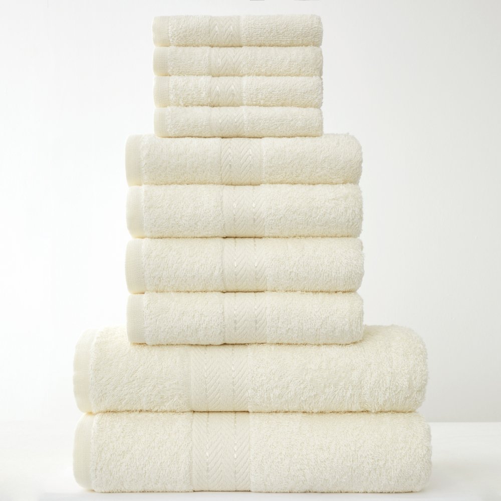 Toronto 10Pcs Bale Set - Cream