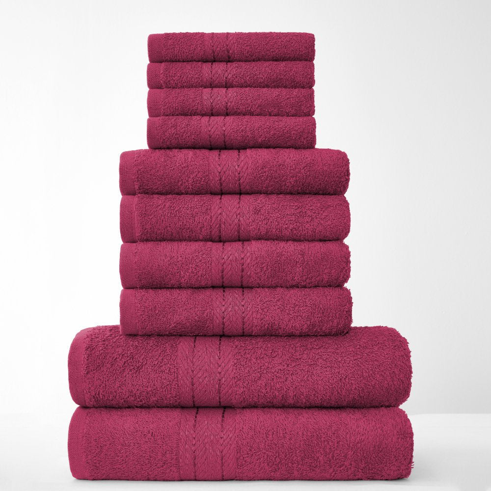 Toronto 10Pcs Bale Set - Red