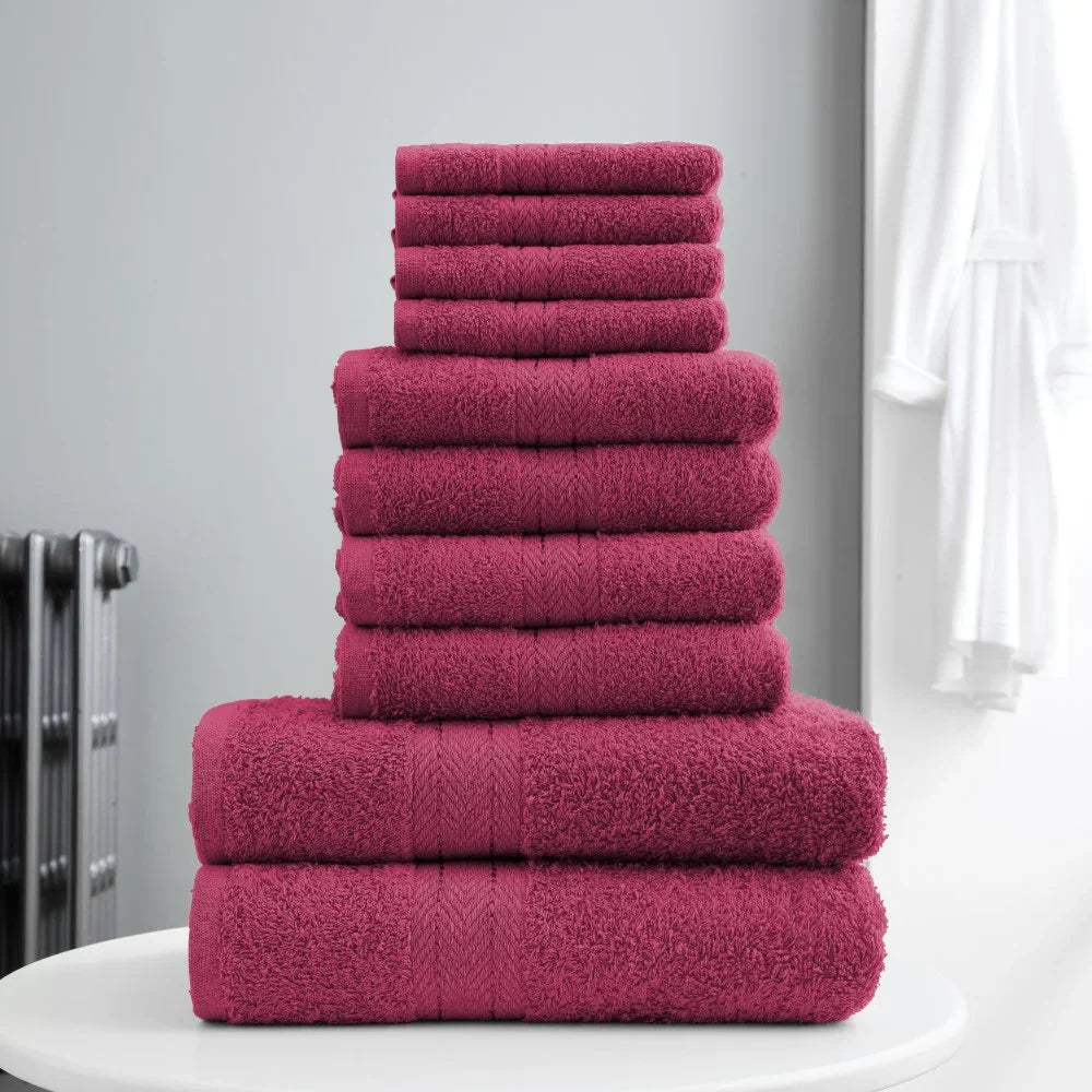 Toronto 10Pcs Bale Set - Red