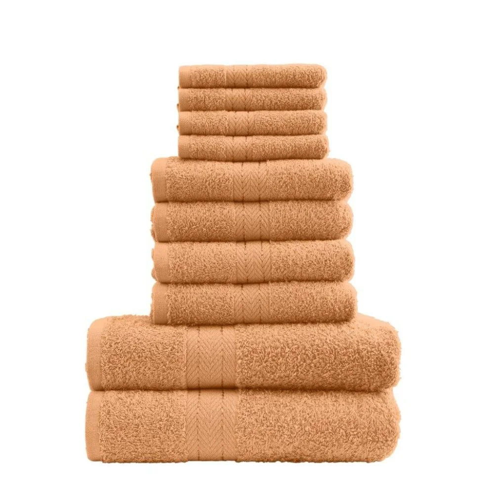 Toronto 10Pcs Bale Set - Peach