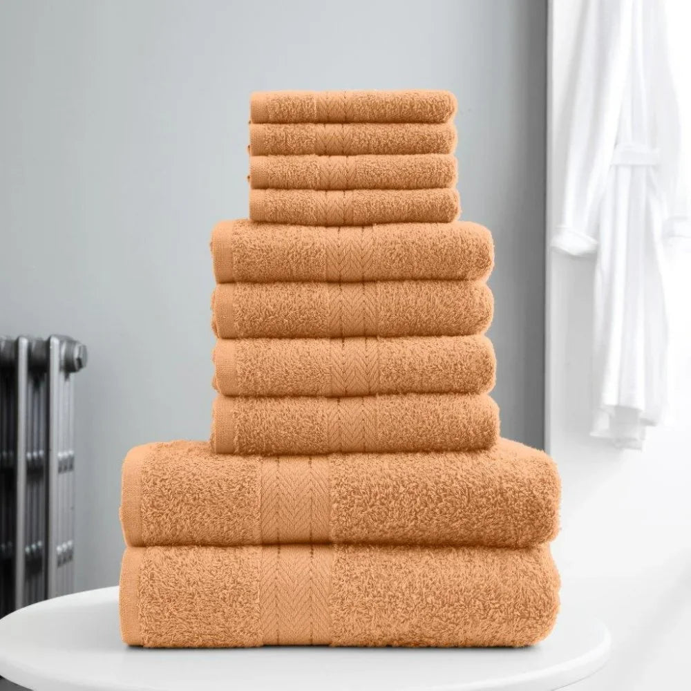 Toronto 10Pcs Bale Set - Peach