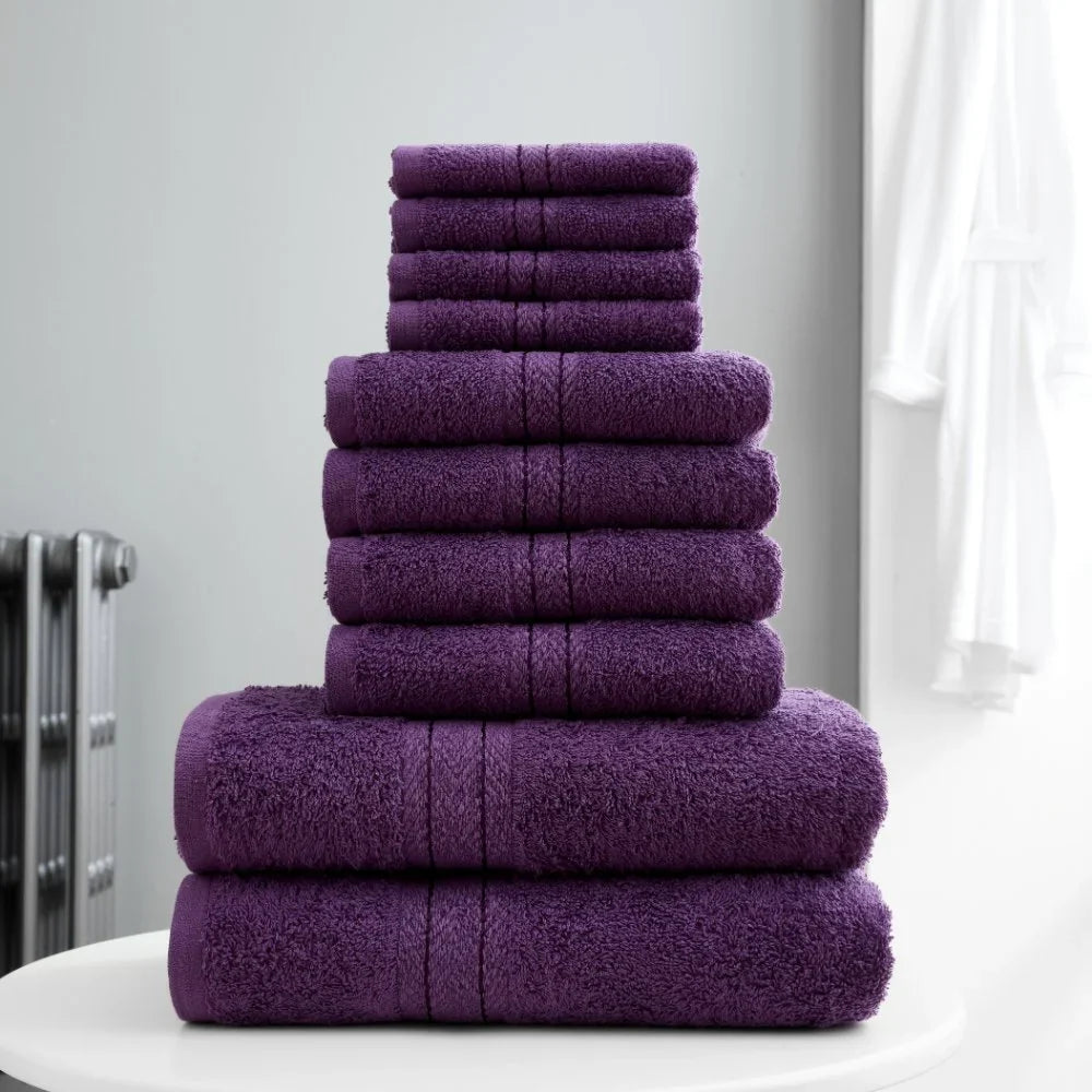 Toronto 10Pcs Bale Set - Purple