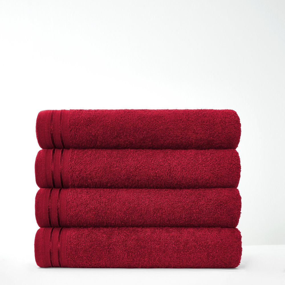 Bath Towel - Red