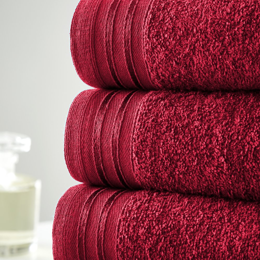 Bath Towel - Red