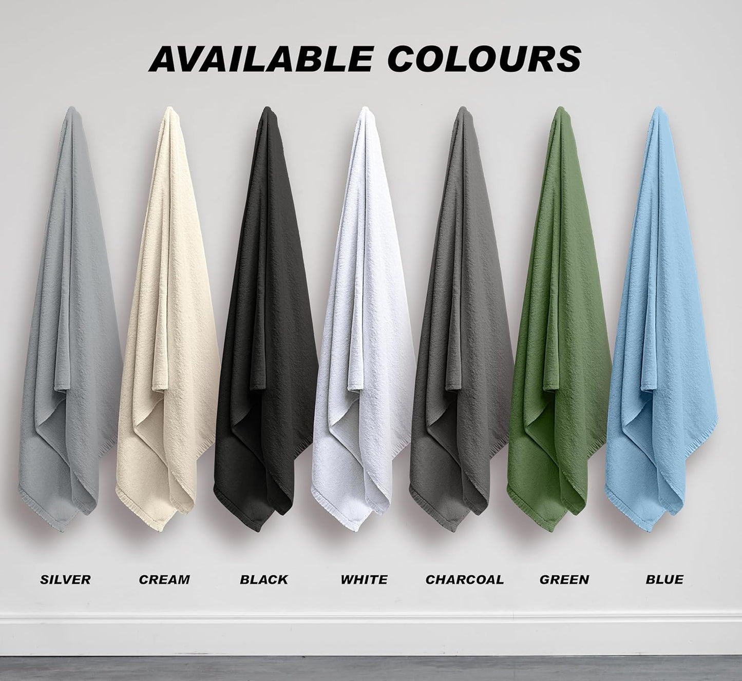 Premium Bamboo Towel - Silver
