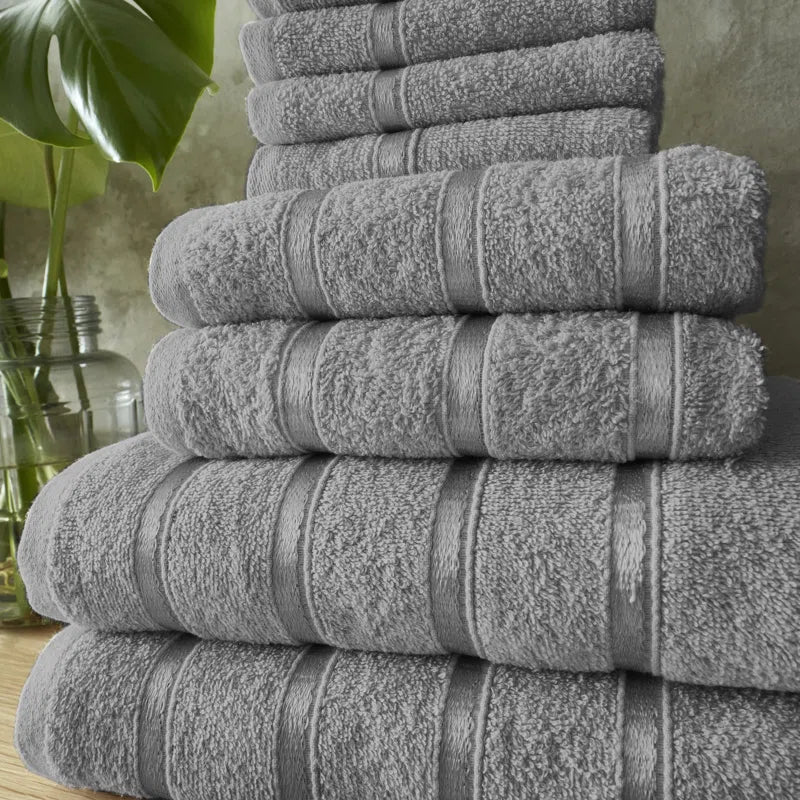 Boston 8Pcs Bale Set - Silver