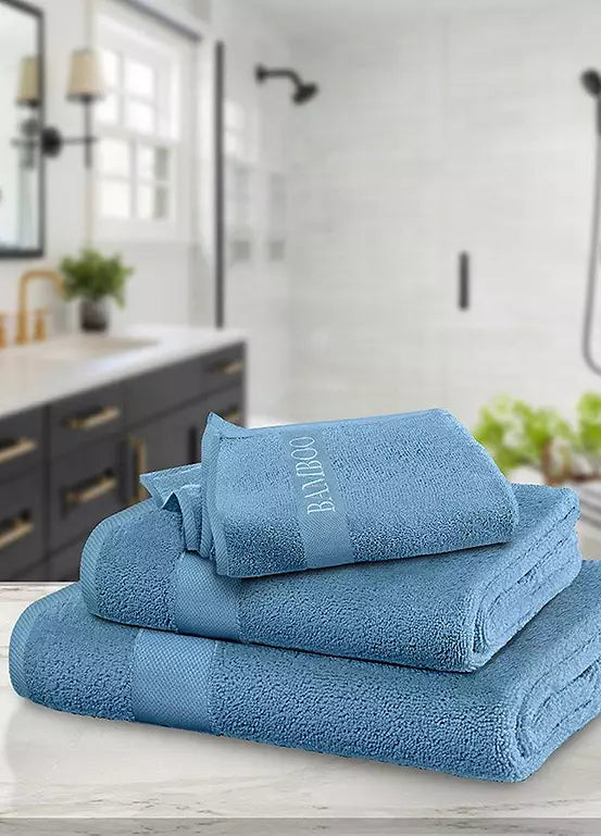 Premium Bamboo Towel - Blue