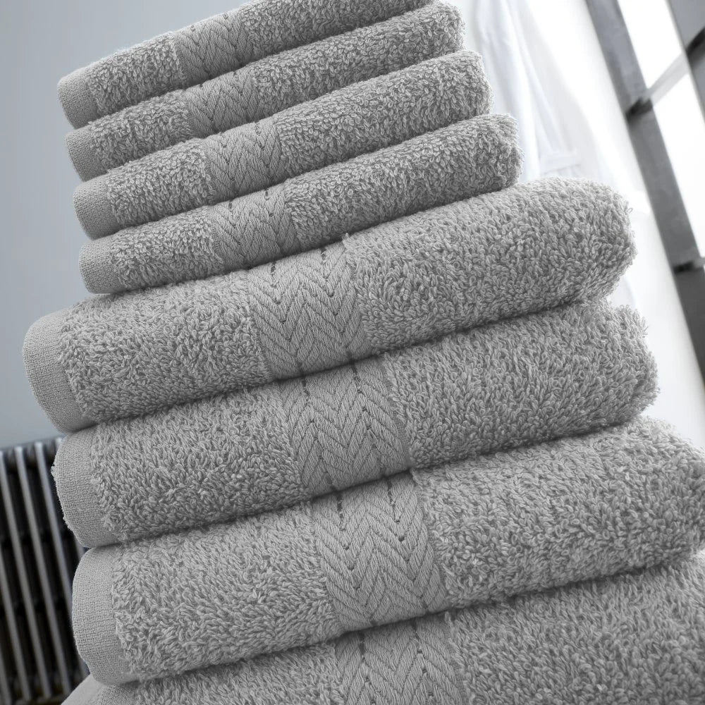 Toronto 10Pcs Bale Set - Silver