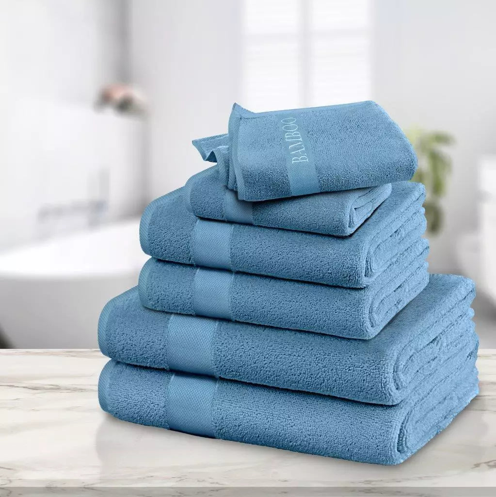 Premium Bamboo Towel - Blue